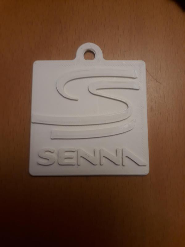 key ring logo senna