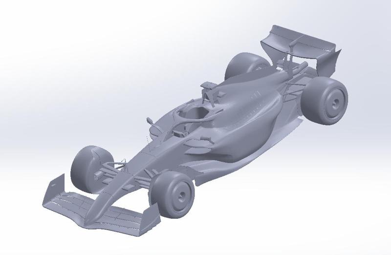 F1 car