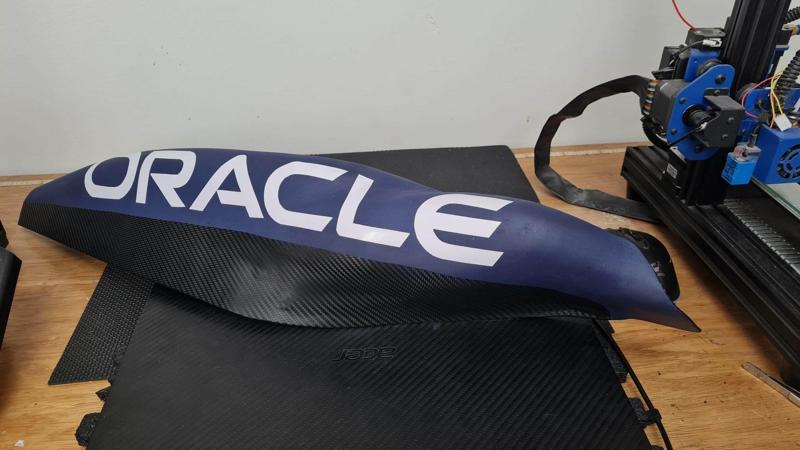 RB18 Sidepod Wall Art