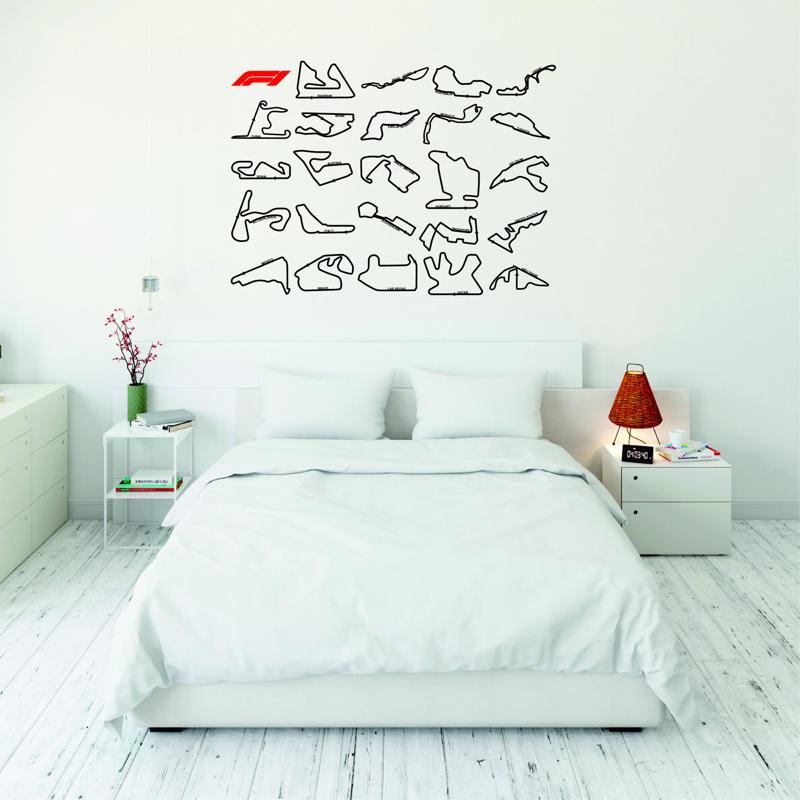 24 Circuits Formula 1 Season 2024 and Formula 1 Logo