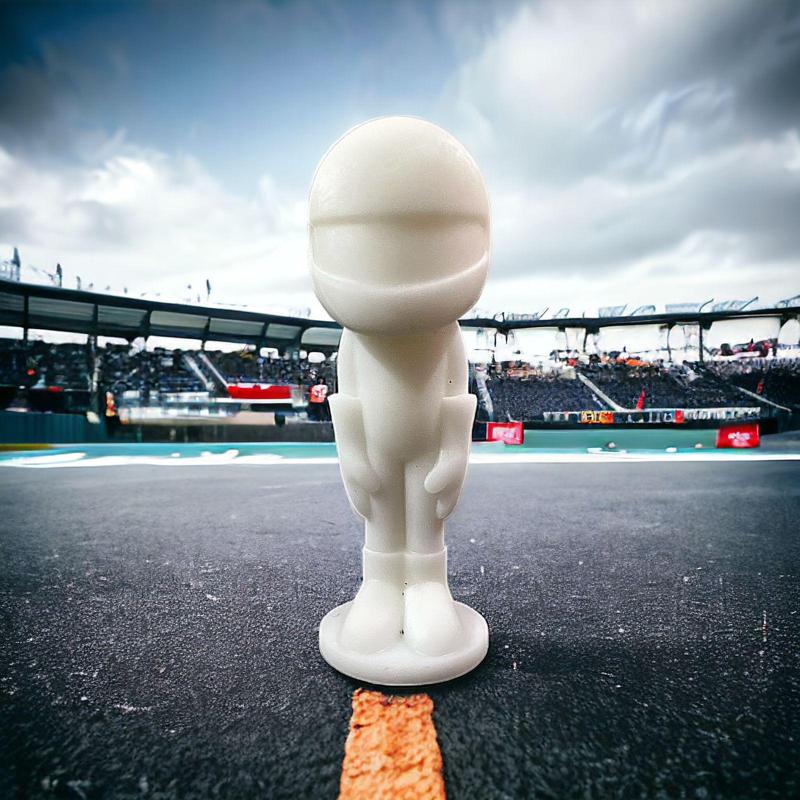 f1 driver toy art