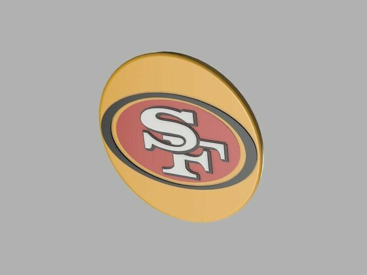 SF 49ers Disc Golf Mini