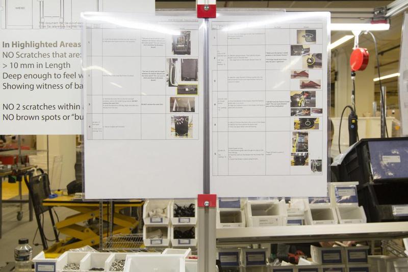 Sign Holder for Workstation Frame 