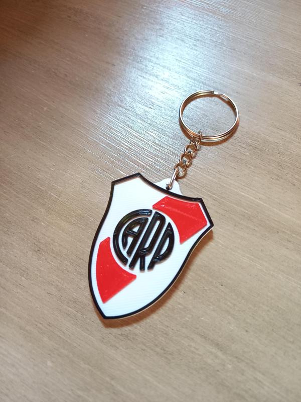 RIVER PLATE KEYCHAIN - RIVER PLATE FOOTBALL TEAM