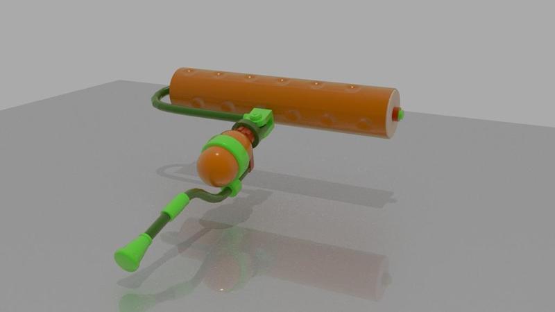 Splatoon paint roller