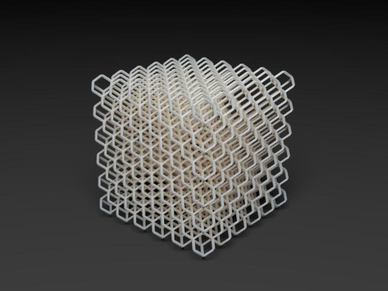 Microstructures: Diamond 5mm cell