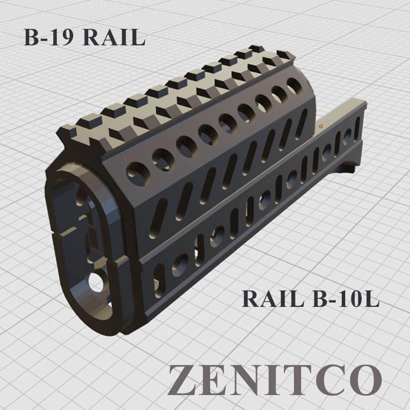 Zenitco B-10L handguard for AK.
