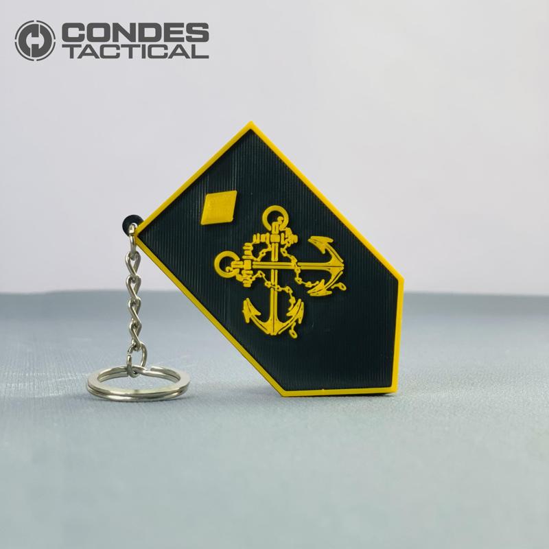 LLAVERO MARINERO PRIMERO (KEYCHAIN) - ARMADA NACIONAL COLOMBIA.
