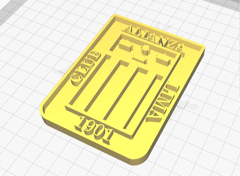 CLUB ALIANZA LIMA Coat of Arms in 3D Printing