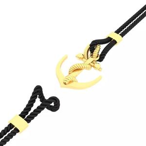 Golden Anchor Bond Bracelet