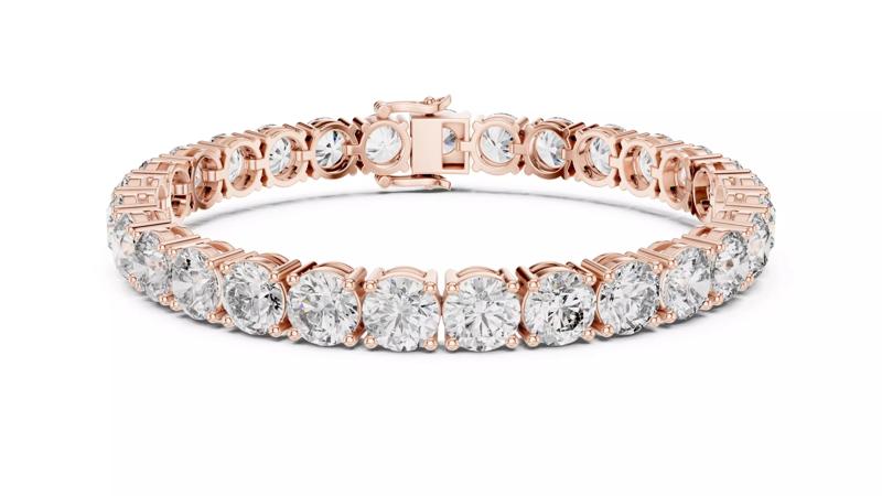 Tennis Bracelet 3dm stl renders Animation video details