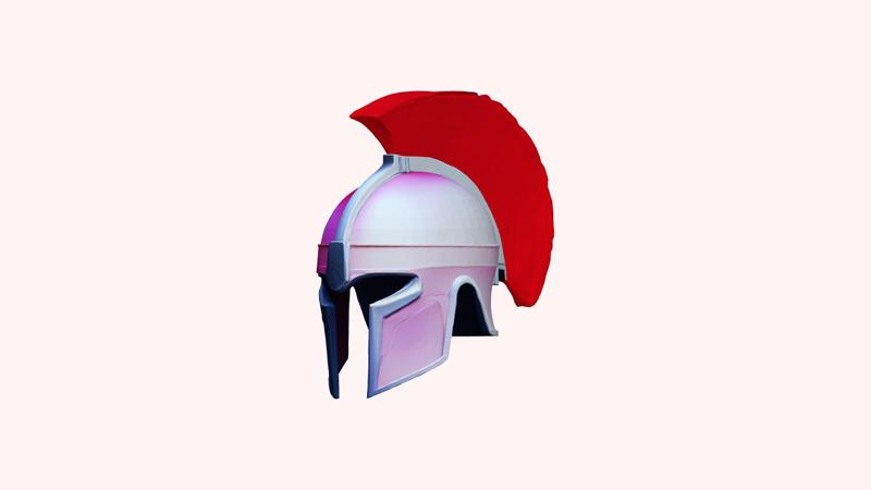 Spartan helmet