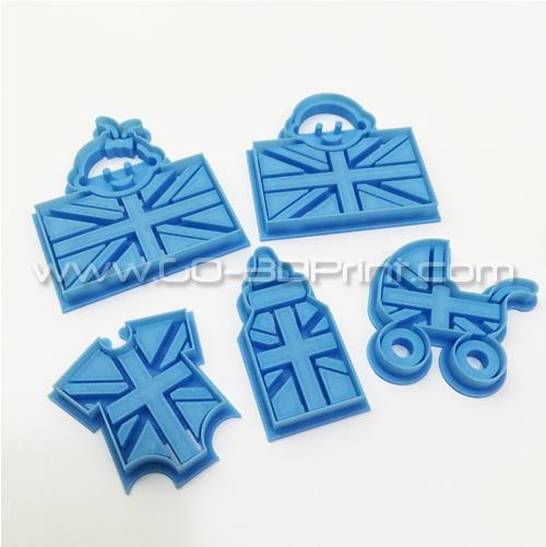 United Kingdom Royal Family Babysuit Union Jack Iconic British Flag Cookie Cutter