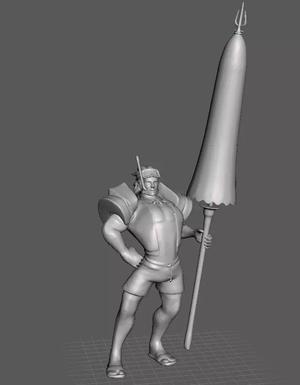 Pool Party Jarvan IV 3D Model