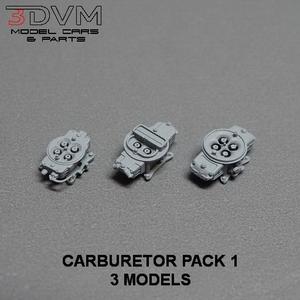 Carburetor Pack 1 in 1/24 scale