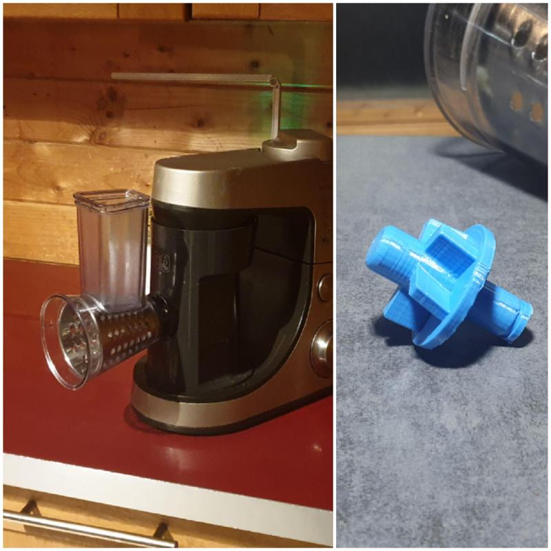 Spare propeller for cheese grater - Moulinex Masterchef Gourmet (QA403, QA417...)