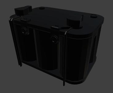 Car Battery 3D PRINT STL