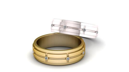 Eternity Line Diamond Band