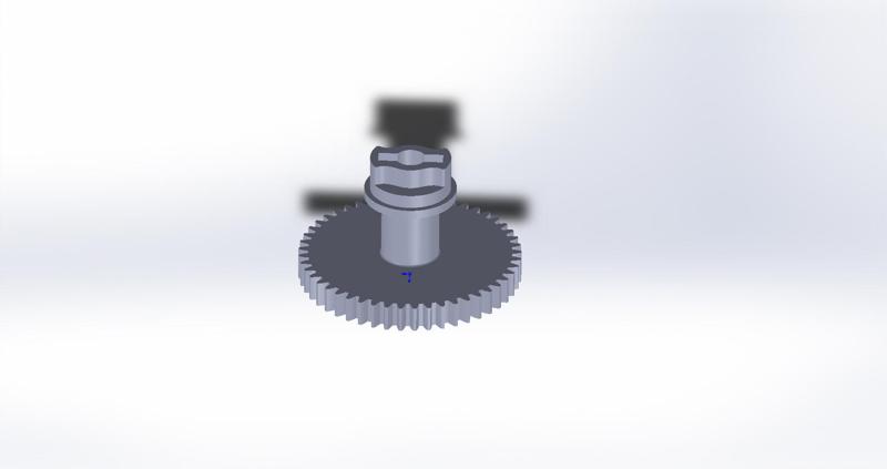 Turn gear for children's vehicle