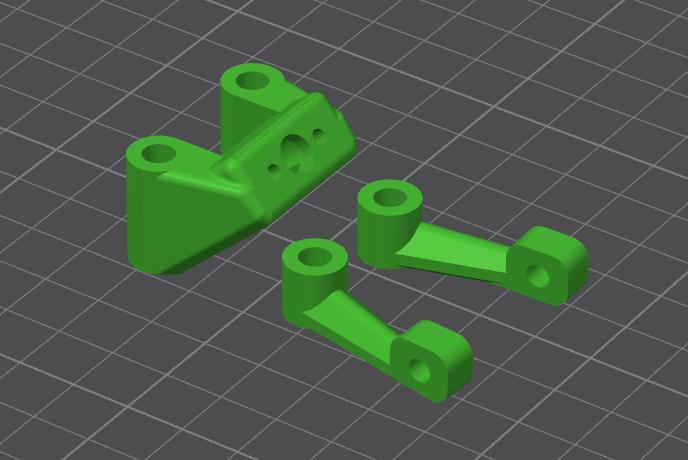 FPV XL10 V6 antena mount ELRS vtx RUSH SOLO IFlight BLITZ