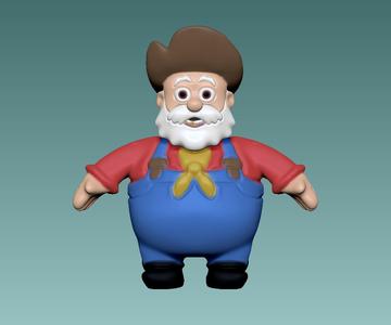 stinky pete the Prospector from toy story