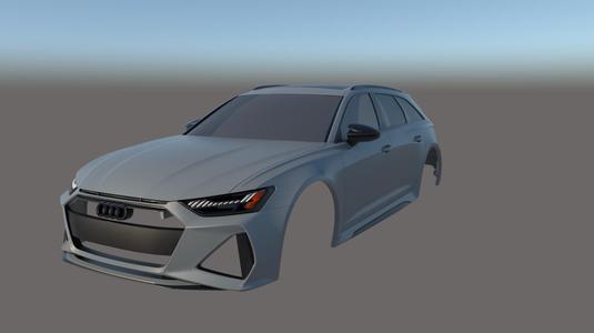 Audi RS6 2021 1/10 Body