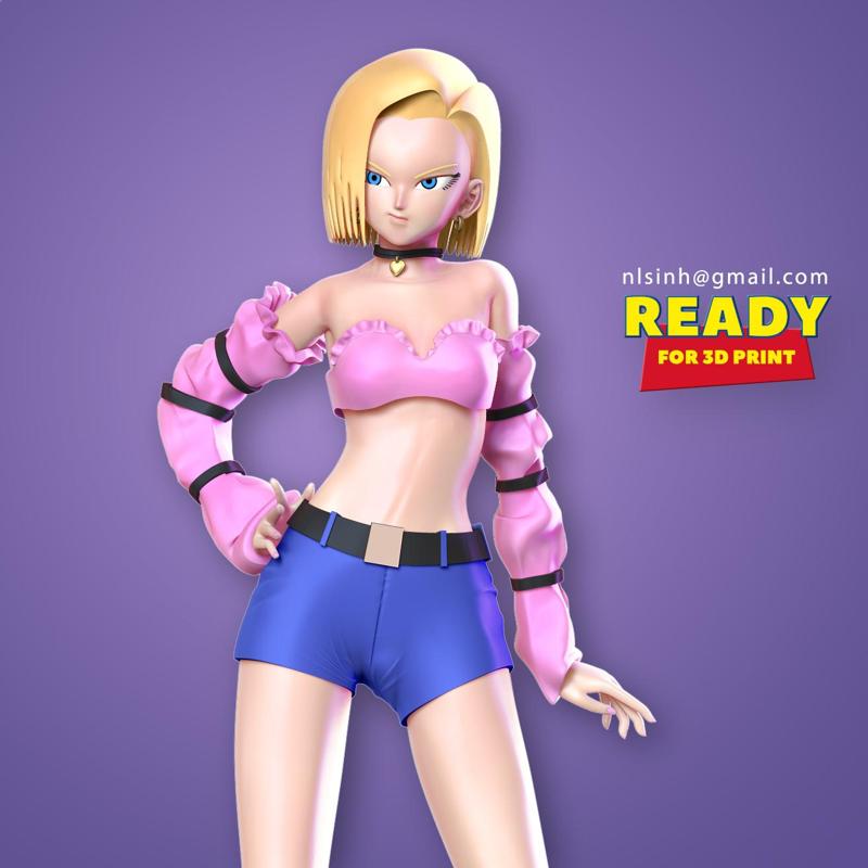Android 18 - Dragon Ball Fanart