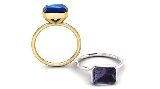 Blue Sapphire Rings