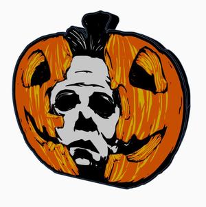 MICHAEL MYERS (JACK O'LANTERN) Lightbox by MANIACMANCAVE3D