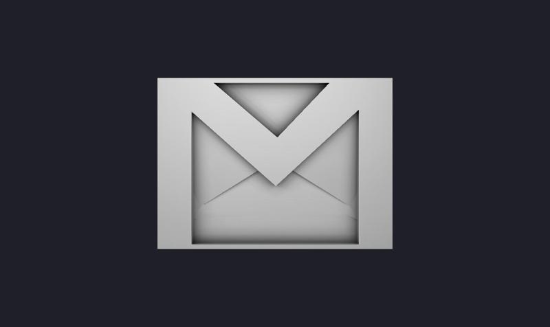 Gmail logo 3D MODEL