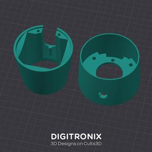Moskvich Steering Column Cone Housing – 3D Printable Replacement Cover