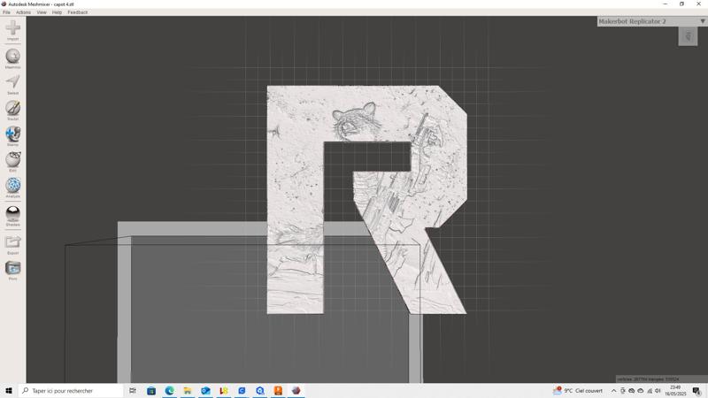 lightbox GROOT with lithophane lid