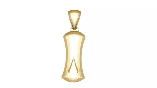 dog pendant 3d printable model