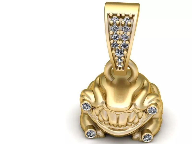 monster pendant  3D printable model