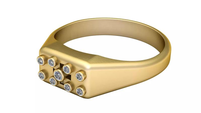 ring pendant 3d printable model