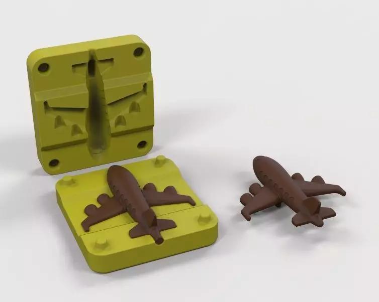 Chocolate Mold Airplane