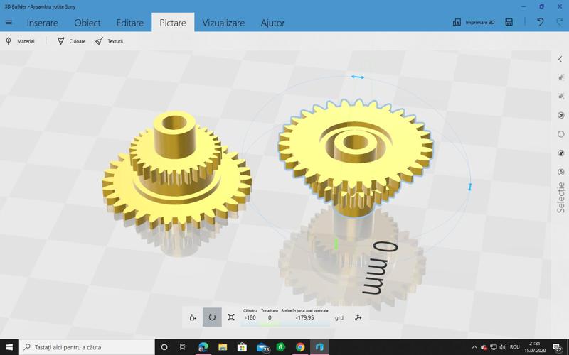 Sony cd player gear wheel