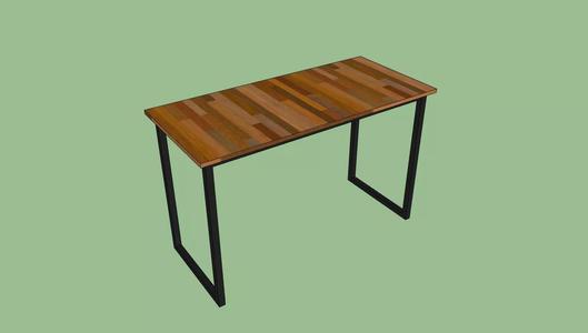 metal and wood universal table