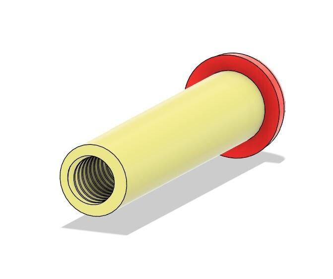 M6×16 screws + internally threaded tube