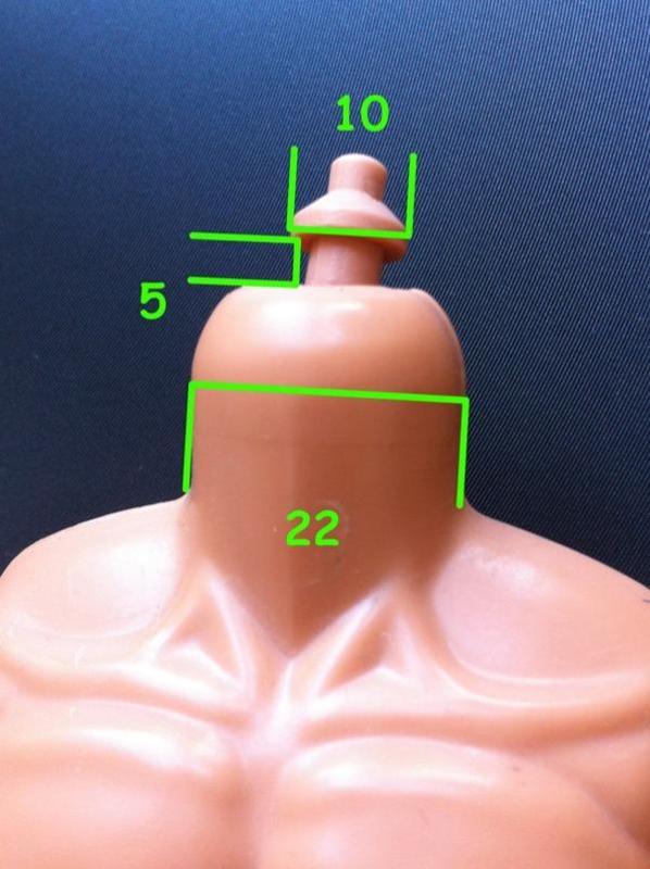 Hasbro Action Man 3D Neck