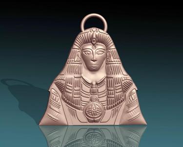 Pharaonic king ancient Egypt pendant