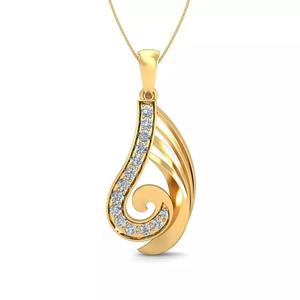 Solitaire Pendant 3dm stl FBX OBJ Render Detail