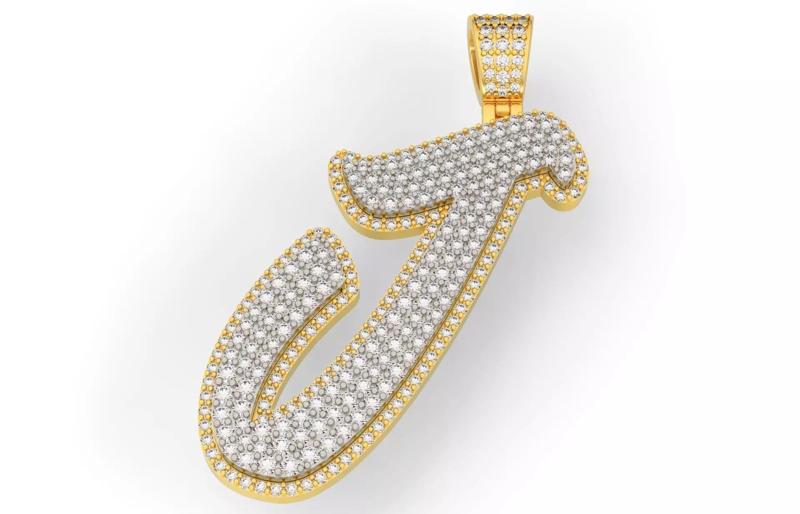 Pave Setting Font  J