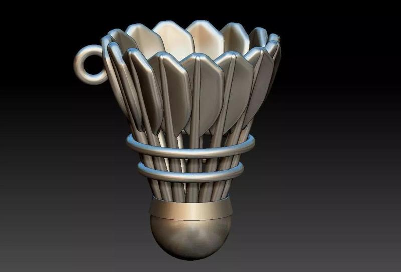 Shuttlecock - Peteca Pendant