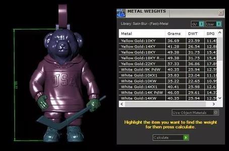 Polo Bear Zbrush Pendant