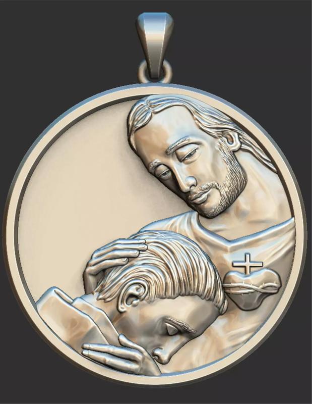 Jesus of Mercy Medal
