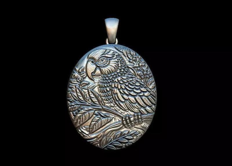 Parrot Pendant