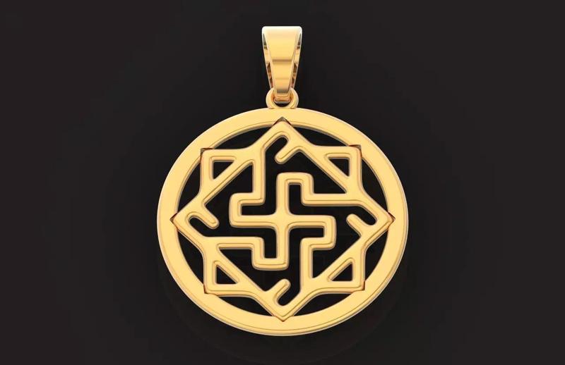 pendant Slavic amulet Valkyrie