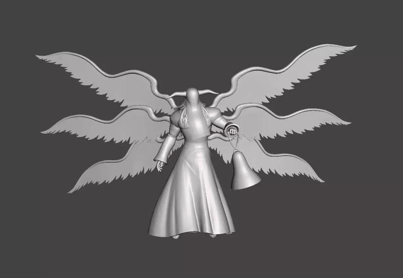 Mael absorb 4 Commandments 3D Model