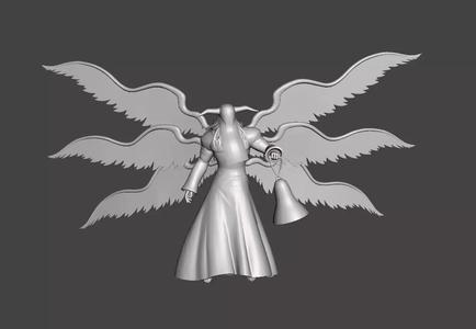 Mael absorb 4 Commandments 3D Model